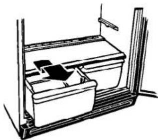 WHIRLPOOL ET16JKYDW01 - Para colocar la tapa de los cajones: - 1