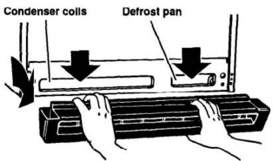 WHIRLPOOL ET16JKYDW01 - To replace the base grille: - 1