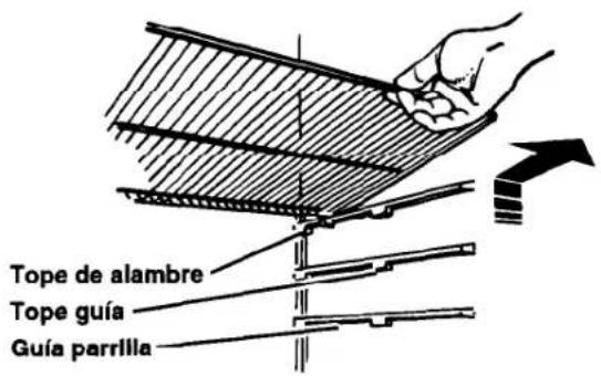 WHIRLPOOL ET16JKYDW01 - Para colocar la parrilla: - 1