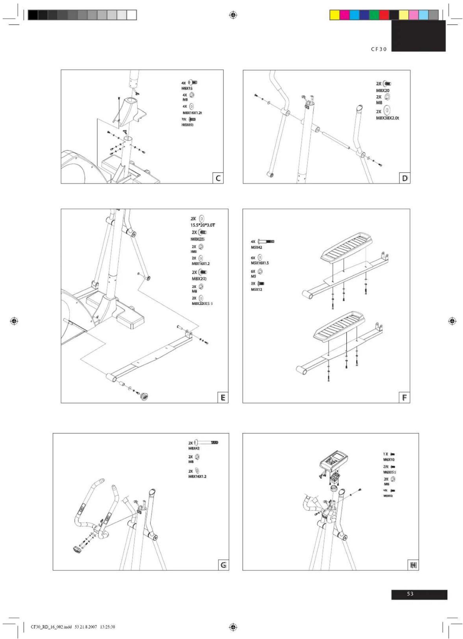 TUNTURI CF30 - MITAT - 4