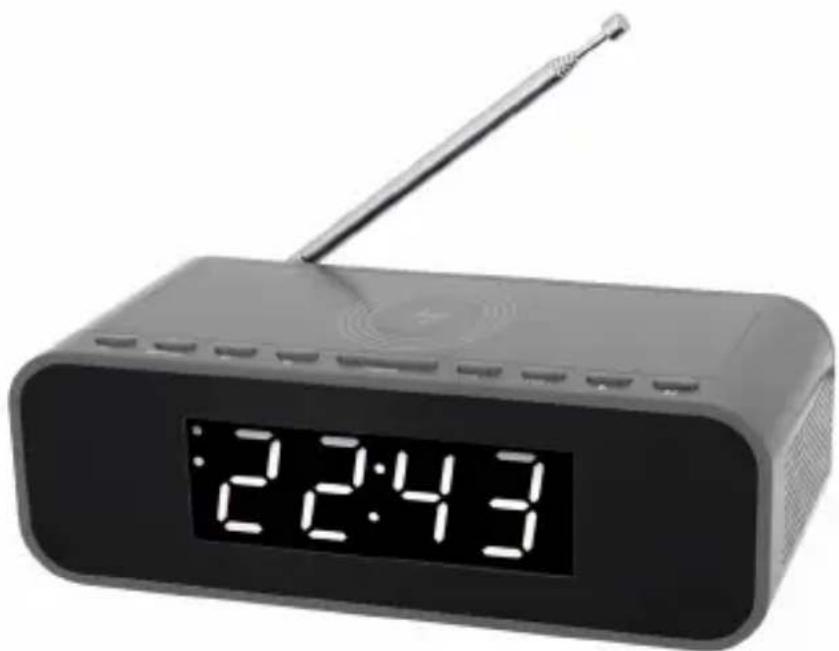 THOMSON CR225I - FM-WEKKERRADIO MET DRAADLOZE EN USB-LAADFUNCTIE - 1