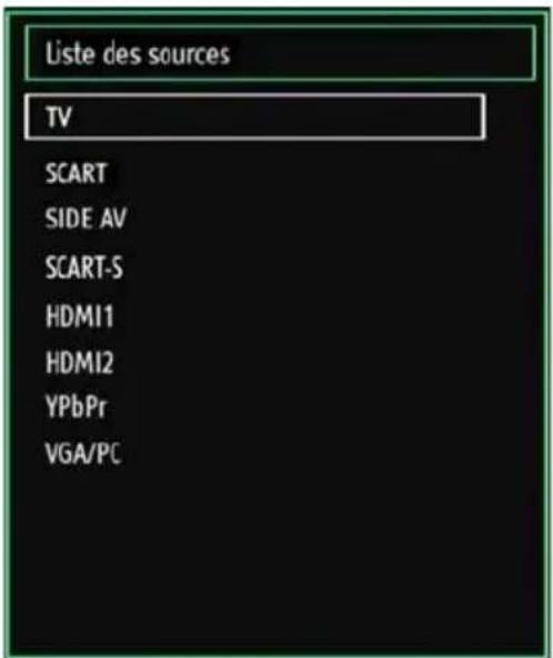 TECHWOOD VL26HDTV1001 - Sélection d'entrée - 1