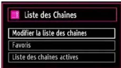 TECHWOOD VL26HDTV1001 - Gestion des chaînes : Listes des Chaînes - 1