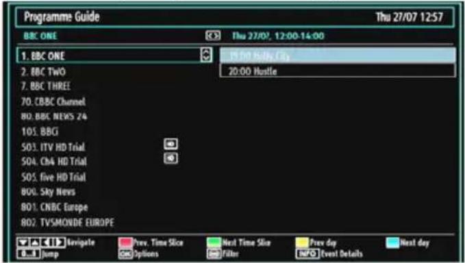 TECHWOOD VL26HDTV1001 - Viewing Electronic Programme Guide (EPG) - 2