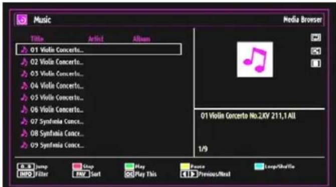 TECHWOOD VL26HDTV1001 - Playing Music via USB - 1