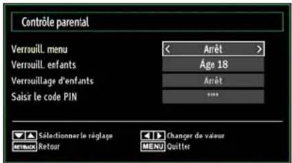TECHWOOD VL26HDTV1001 - Contrôle parental - 2