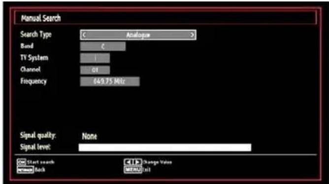 TECHWOOD VL26HDTV1001 - Analogue Manual Search - 1