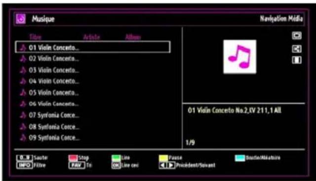 TECHWOOD VL26HDTV1001 - Afti cher la musique via USB - 1