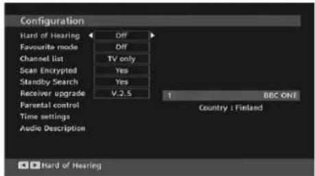 TECHWOOD VL19TV1001 - Configuration - 1