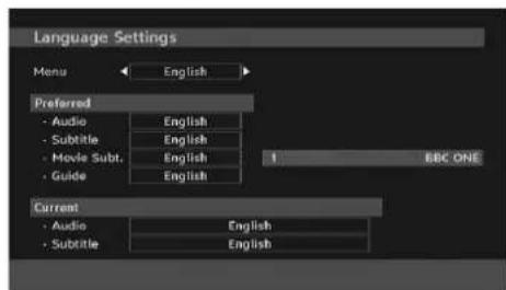 TECHWOOD VL19TV1001 - Language - 2
