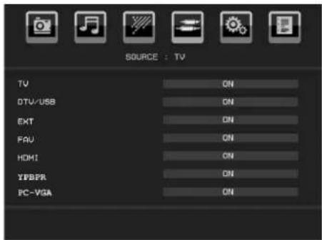 TECHWOOD VL19TV1001 - Input Selection - 1