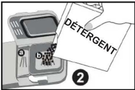 TELEFUNKEN TFVGS60X10A - Remplissage du compartiment à détergent - 2