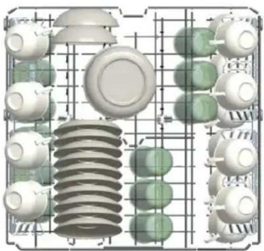 TELEFUNKEN TFGS60SI20A - Upper Cutlery Basket - 7