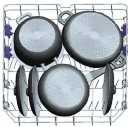 TELEFUNKEN TFGS60SI20A - Upper Cutlery Basket - 6