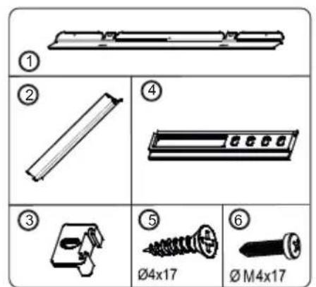 TELEFUNKEN TFEVKS88X10A++ - INSTRUCTIONS DE MONTAGE - 1