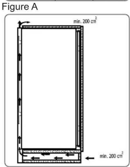 TELEFUNKEN TFEVKS88X10A++ - Installation instaructions and door reversibility - 2