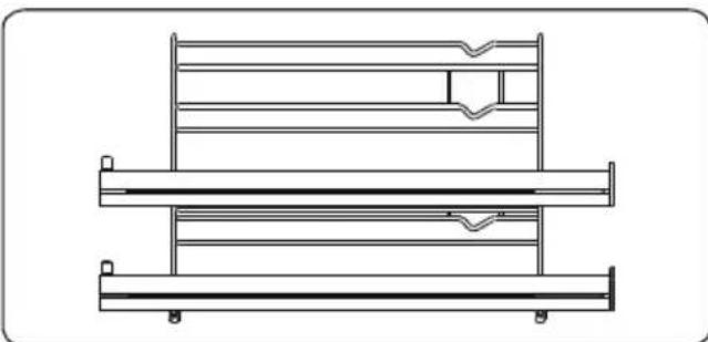 TELEFUNKEN TFEO60EDS10A - Wire Rack with Two Full Extension Telescopic Rails - 1
