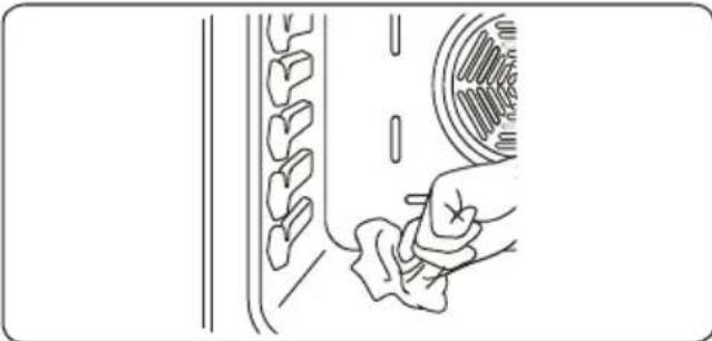 TELEFUNKEN TFEO60EDS10A - Cleaning the inside of the Oven - 1