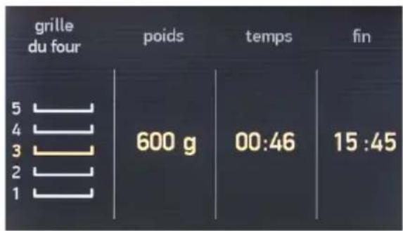 TELEFUNKEN TFEO60EDS10A - Heure de fin de cuisson - 1