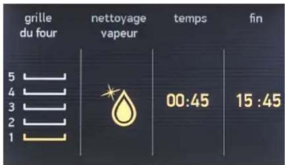 TELEFUNKEN TFEO60EDS10A - Heure de fin du nettoyage - 1