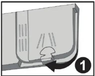 TELEFUNKEN TFVGS45X10A - Befüllen der Reinigerkammer: - 1