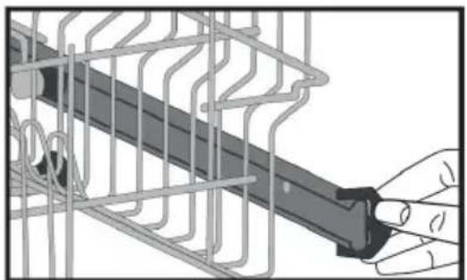 TELEFUNKEN TFVGS45X10A - Top basket height adjustment - 1