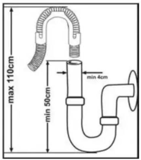 TELEFUNKEN TFVGS45X10A - Zulaufschlauch - 2