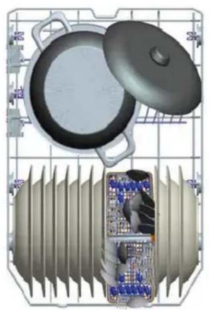 TELEFUNKEN TFVGS45X10A - Oberer Besteckkorb - 3