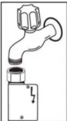 TELEFUNKEN TFVGS45X10A - Water inlet hose - 2