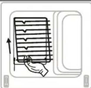 TELEFUNKEN TFEHI60SW10A - Removal of Wire Shelf - 1