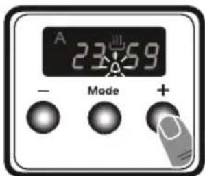 TELEFUNKEN TFEHI60SW10A - Audible warning time adjustment - 2
