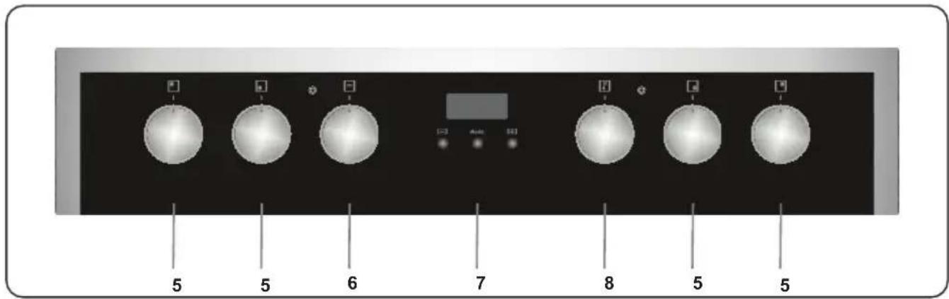 TELEFUNKEN TFEHI60SW10A - Control Panel - 1
