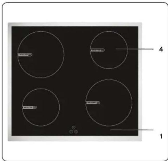 TELEFUNKEN TFEHI60SW10A - List of Components - 2