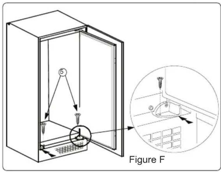 TELEFUNKEN TFEGS88X10A++ - Installation instaructions and door reversibility - 6