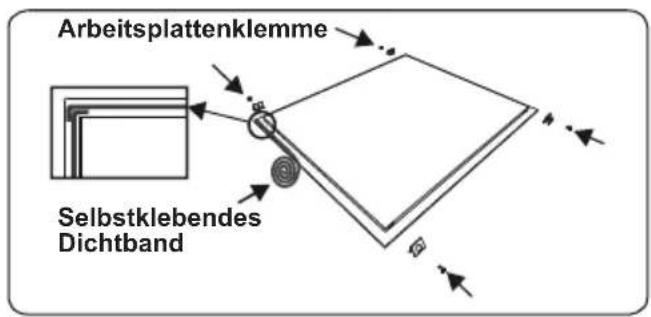 TELEFUNKEN TFCK60EDS10X - Kochfeld installieren - 3
