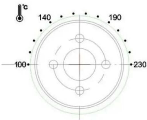 TELEFUNKEN MO15 - Reglage du thermostat - 1