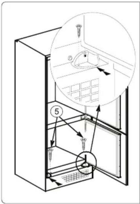 TELEFUNKEN TFEKGK145X10A++ - Installation instaructions and door reversibility - 5
