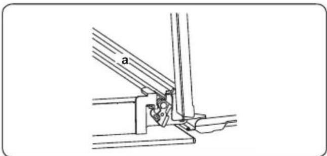TELEFUNKEN TFEH60SW10A - Démontage de la porte du four - 2