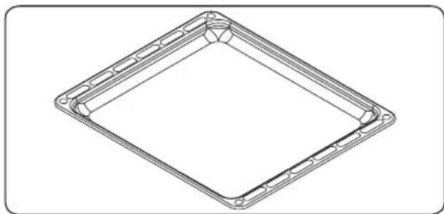TELEFUNKEN TFEH60SW10A - Shallow Tray - 1