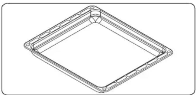 TELEFUNKEN TFEH60SW10A - Deep Tray - 1