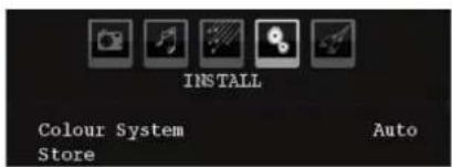 TELEFUNKEN TF2636X880LU - Install Menu in AV Modes - 1