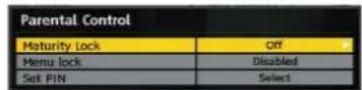 TELEFUNKEN TF2636X880LU - Parental Control - 2