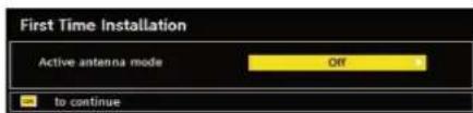 TELEFUNKEN TF2636X880LU - Initial Settings - 2