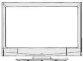 TELEFUNKEN TF2636X880LU - LCD TV and Operating Buttons - 1