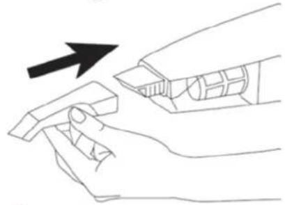 TELEFUNKEN HCTB5 - Assembling the handheld and accessories into the main body - 1