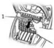 TELEFUNKEN HCAS2B - Remplacer le filtré de sortie du moteur - 1