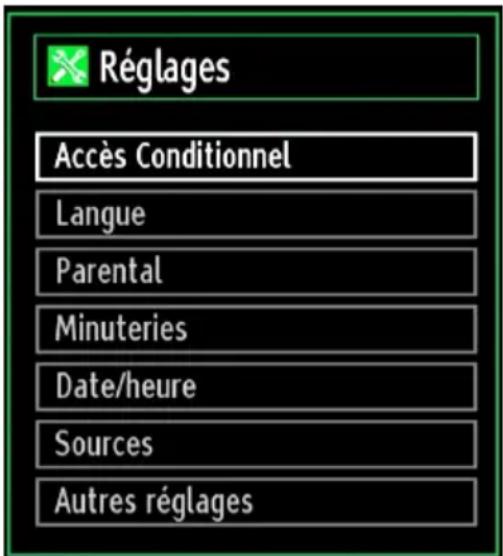 Tucson TL8102B11 - Configuration des paramètres de votre téléviseur - 1