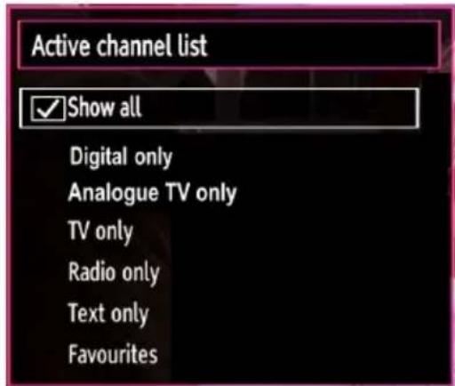 Tucson TL8102B11 - Managing Stations: Sorting the Channel List - 1