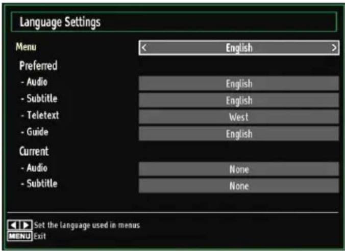 Tucson TL8102B11 - Configuring Language Preferences - 1