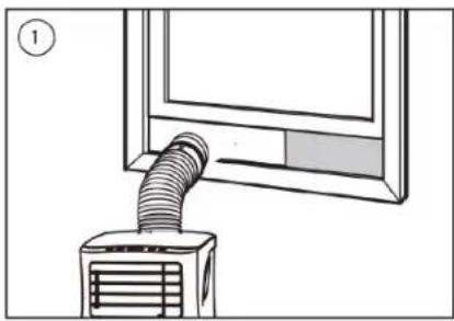TRISTAR AC5474 - Installatie van afvoerslang - 3